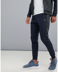 Мужские темно-синие спортивные штаны от Farah Sport