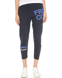 Женские темно-синие спортивные штаны от Freecity