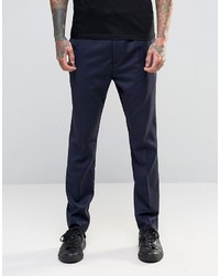 Мужские темно-синие спортивные штаны от Hugo Boss