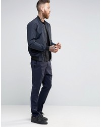 Мужские темно-синие спортивные штаны от Hugo Boss