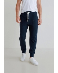 Мужские темно-синие спортивные штаны от Mango Man