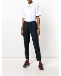 Женские темно-синие спортивные штаны от JULIEN DAVID