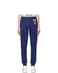 Мужские темно-синие спортивные штаны от Moschino