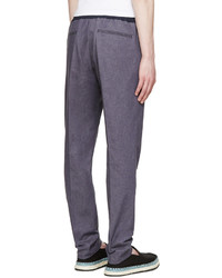 Мужские темно-синие спортивные штаны от MSGM