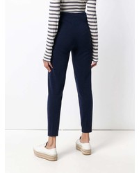 Женские темно-синие спортивные штаны от Semicouture