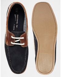 Темно-синие топсайдеры от Red Tape