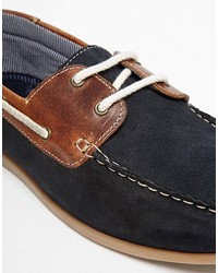 Темно-синие топсайдеры от Red Tape