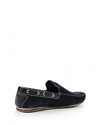 Темно-синие топсайдеры от Bugatti