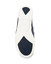 Темно-синие топсайдеры от Crocs