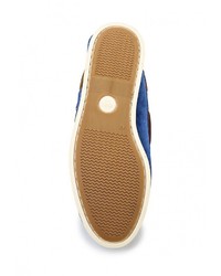 Темно-синие топсайдеры от Mango Man