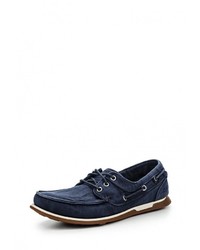 Темно-синие топсайдеры от Skechers