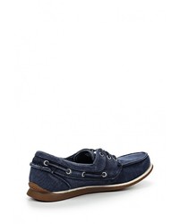 Темно-синие топсайдеры от Skechers