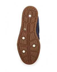 Темно-синие топсайдеры от Skechers