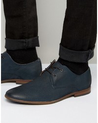 Темно-синие туфли дерби от Aldo