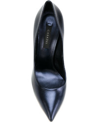 Темно-синие туфли от Casadei