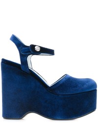 Темно-синие туфли от Chiara Ferragni