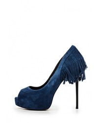 Темно-синие туфли от Grand Style