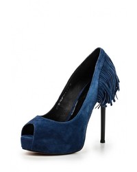 Темно-синие туфли от Grand Style