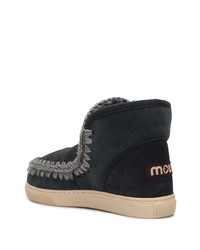 Темно-синие угги от Mou