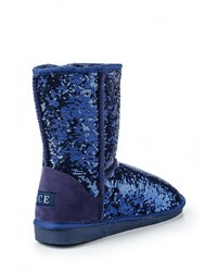 Темно-синие угги от Ideal