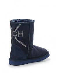 Темно-синие угги от Vitacci