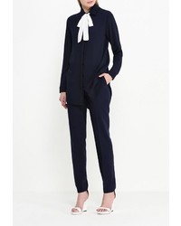 Темно-синие узкие брюки от Aurora Firenze