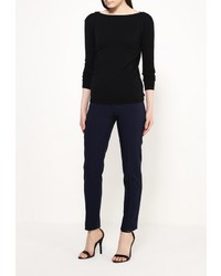 Темно-синие узкие брюки от Aurora Firenze