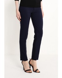 Темно-синие узкие брюки от Aurora Firenze