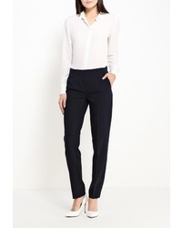 Темно-синие узкие брюки от Aurora Firenze