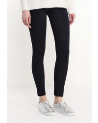 Темно-синие узкие брюки от Aurora Firenze