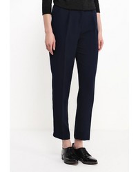 Темно-синие узкие брюки от Baon