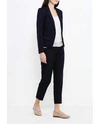 Темно-синие узкие брюки от Baon