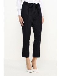 Темно-синие узкие брюки от Baon