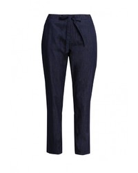 Темно-синие узкие брюки от Baon