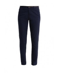 Темно-синие узкие брюки от Befree