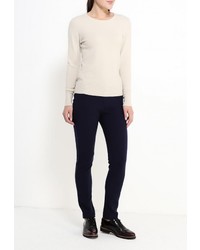 Темно-синие узкие брюки от Befree