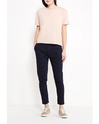 Темно-синие узкие брюки от Besh