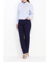 Темно-синие узкие брюки от Bestia Donna