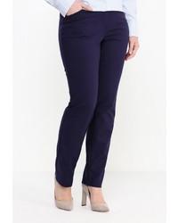 Темно-синие узкие брюки от Bestia Donna