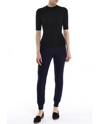 Темно-синие узкие брюки от By Swan