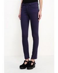 Темно-синие узкие брюки от Camomilla