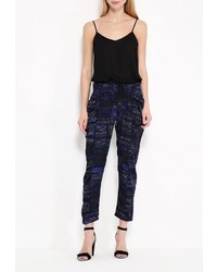 Темно-синие узкие брюки от Desigual