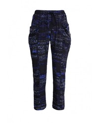 Темно-синие узкие брюки от Desigual