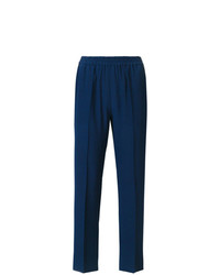 Темно-синие узкие брюки от Etro