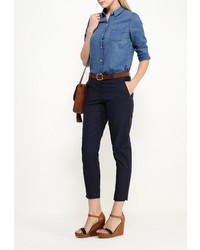 Темно-синие узкие брюки от FiNN FLARE