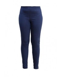 Темно-синие узкие брюки от Fiorella Rubino