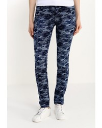 Темно-синие узкие брюки от G&amp;G