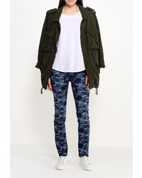 Темно-синие узкие брюки от G&amp;G