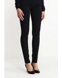 Темно-синие узкие брюки от Gas