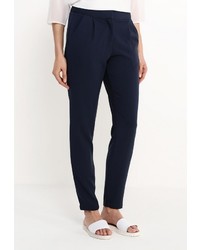 Темно-синие узкие брюки от Ichi